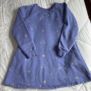 Hanna Andersson Purple Starry Kids Casual Dress